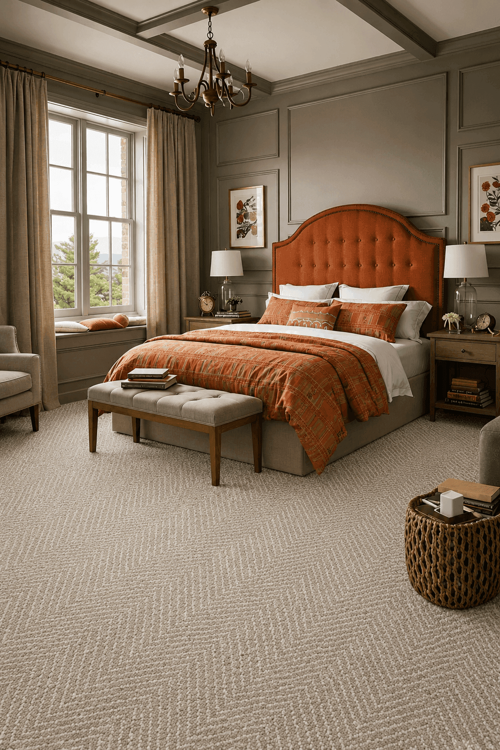 Eternal Mohair carpet in living room